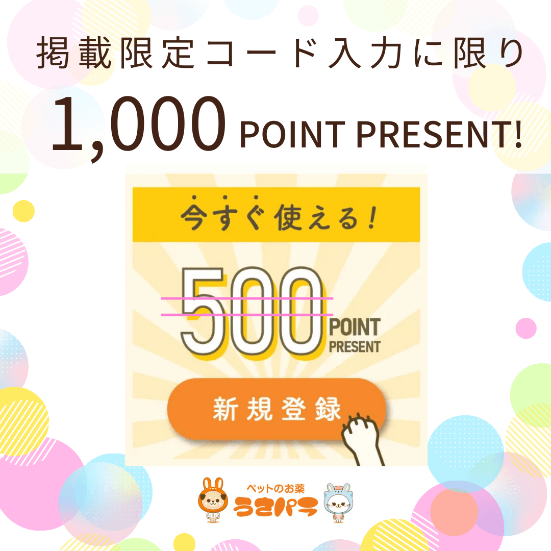 うさパラ新規会員登録また初回利用限定特典・通常2倍の1,000円分割引獲得のための【限定クーポンコード】